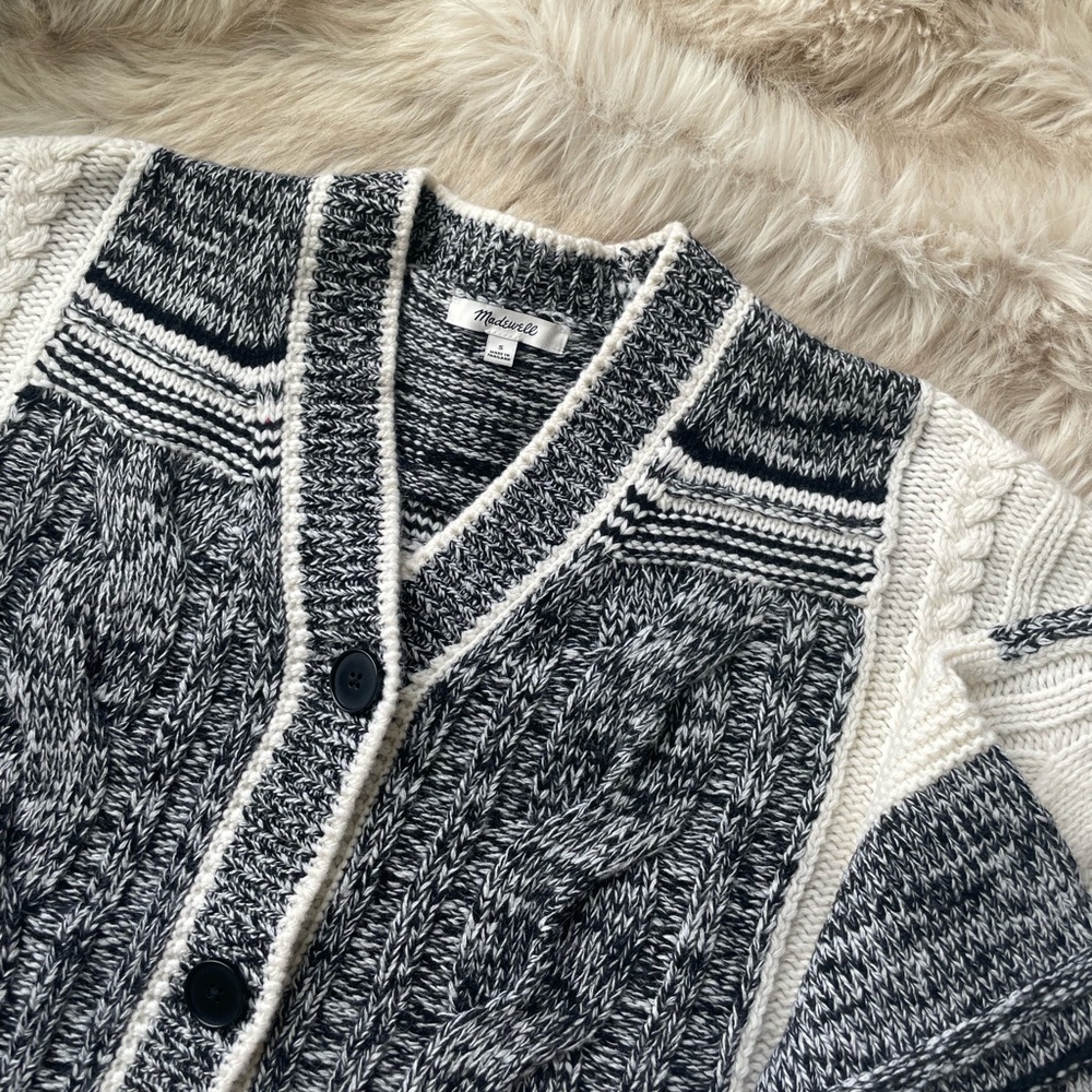 Madewell Patchwork Cardigan - Picture 9 of 9